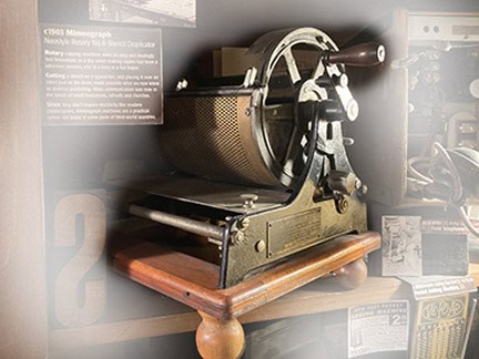 1903 mimeograph